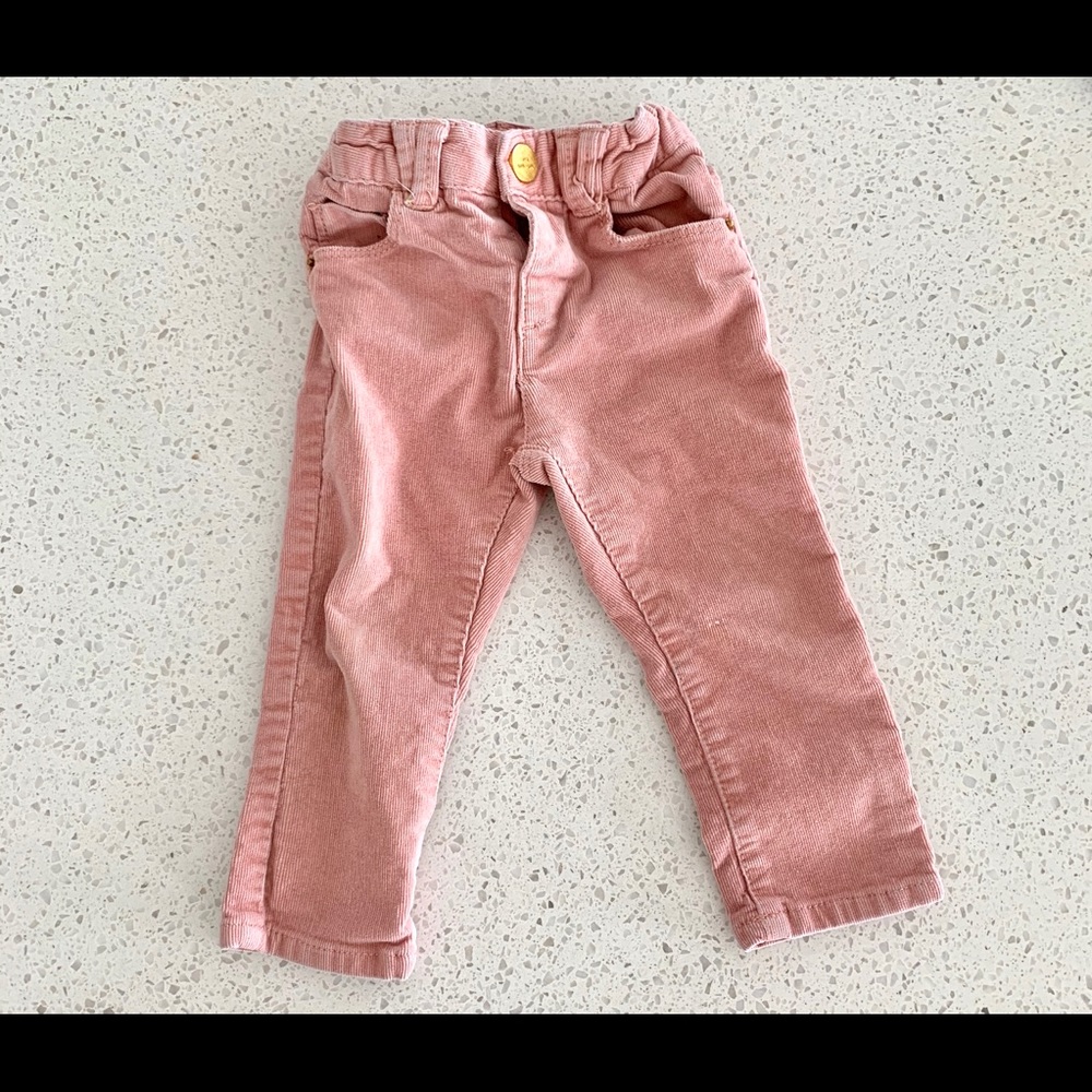 Zara girls corduroy pants